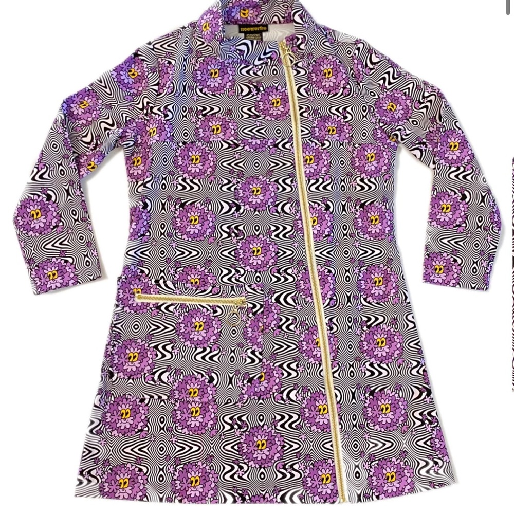 NOOWORKS NWT art teacher haze dress/jacket size 2XL